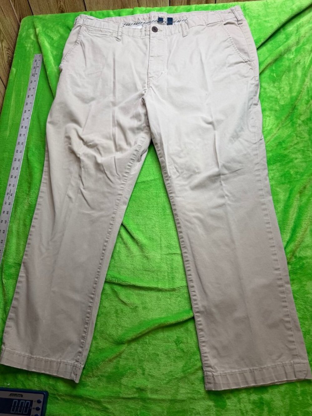 American Eagle Khaki Chino Pants Size 40x30 Men's Beige